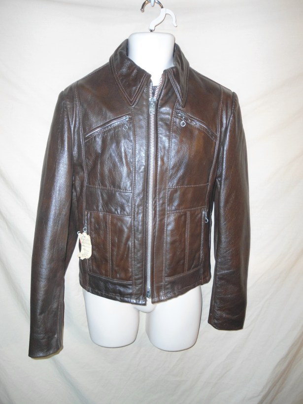 1970's Lesco Leather motorcycle jacket- photo Luke Austin Daugherty